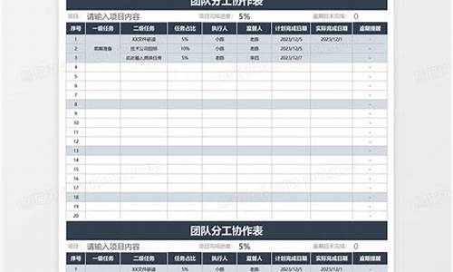 协作表格 源码